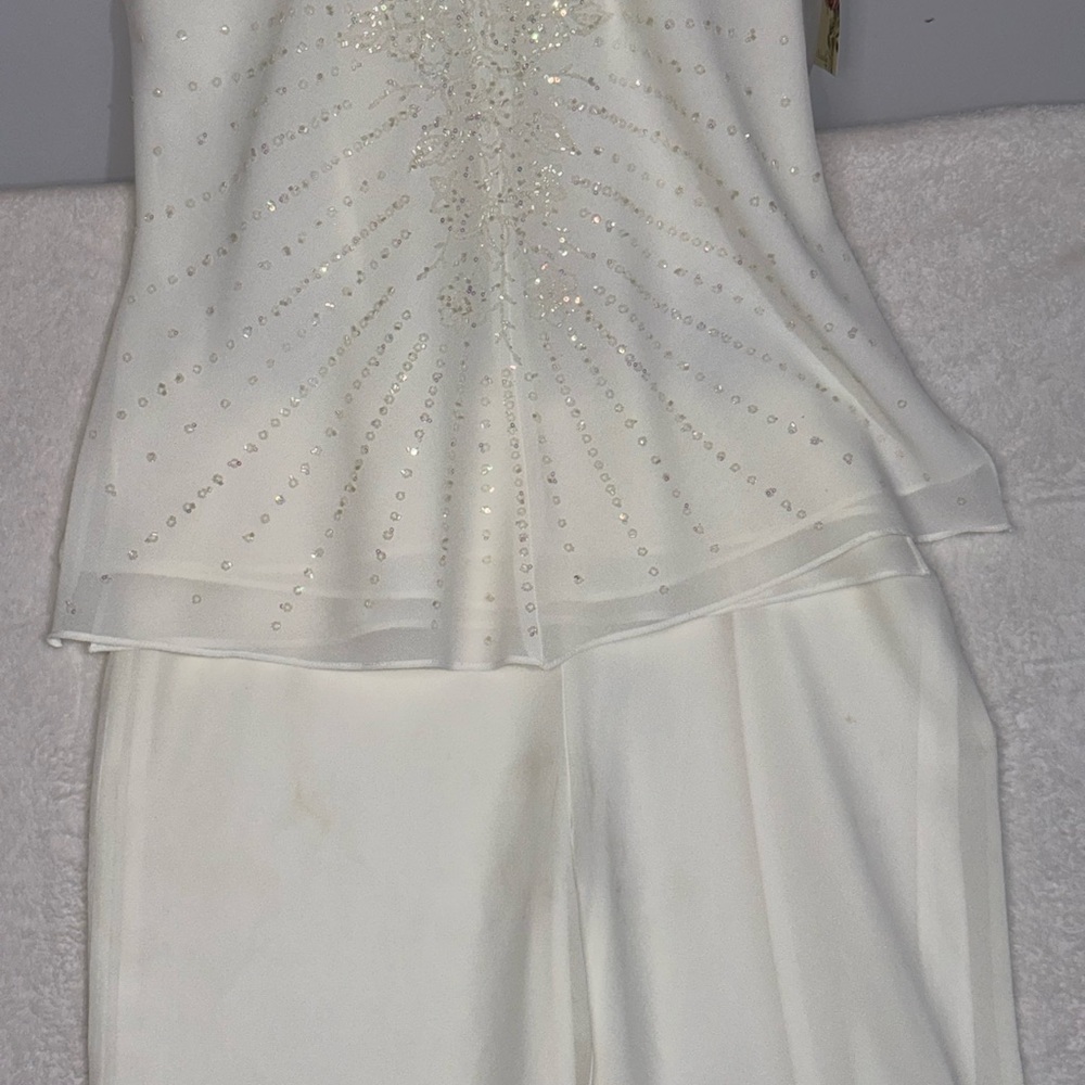 Nicolee Cream 3XL Polyester Top - Ivory Label Visible Mother of the bride/groom - Picture 10 of 16